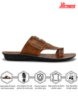 Paragon Men's Slip-on Sandals for Men | Comfortable Sole & Durable