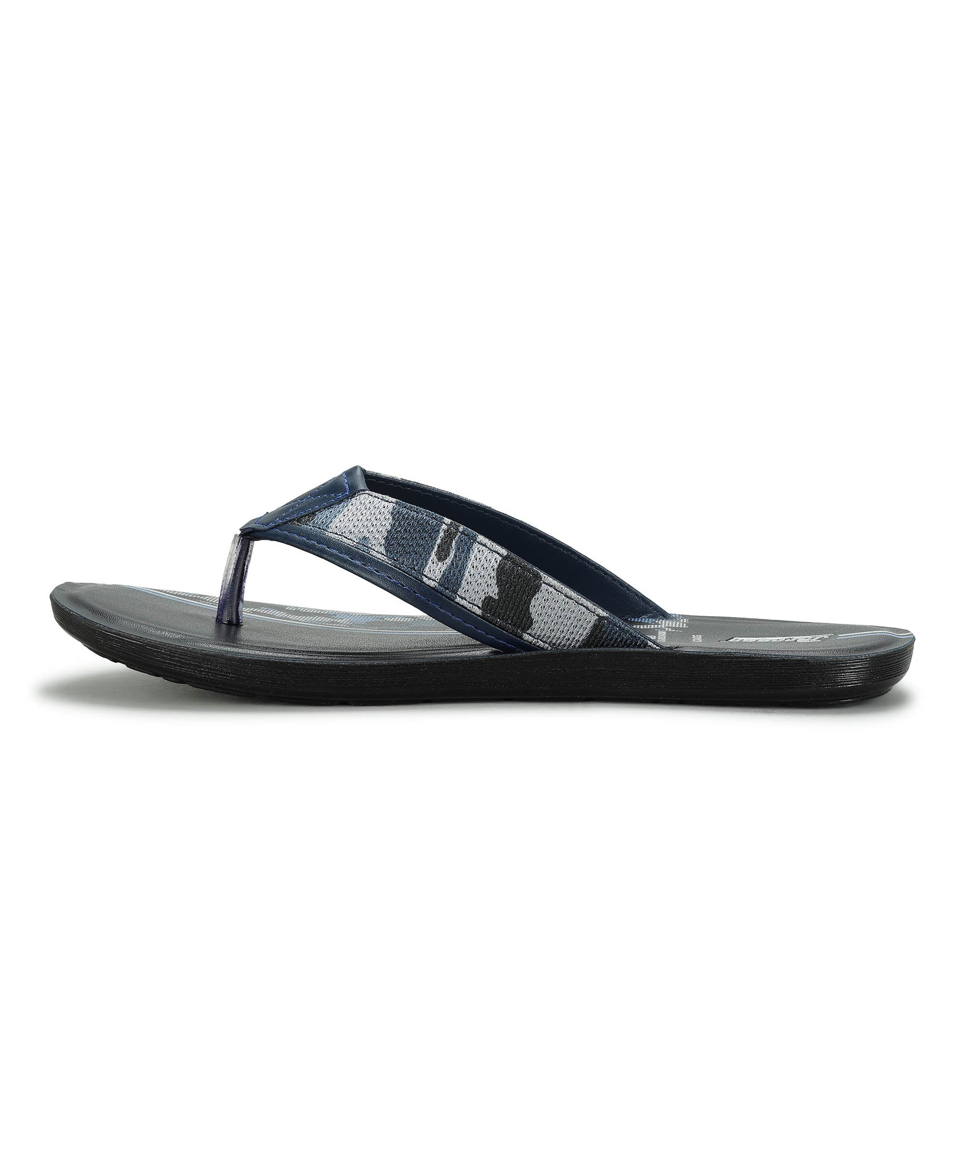 Paragon Men&#39;s Slip-on Blue Sandals for Men | Comfortable Sole &amp; Durable