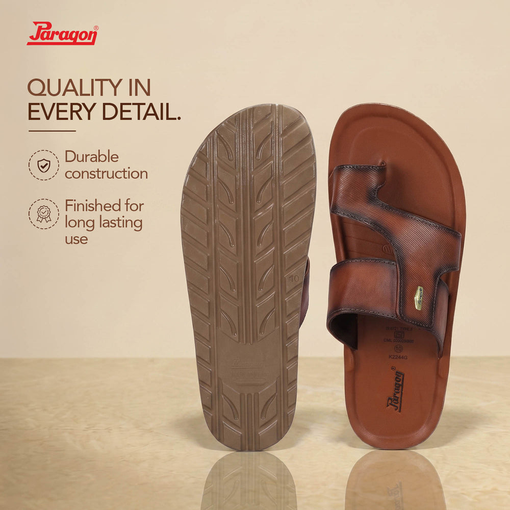Paragon K2244G Men Sandals Comfort Cushion Sole Dailyuse Outdoor Slippers