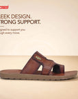 Paragon K2244G Men Sandals Comfort Cushion Sole Dailyuse Outdoor Slippers