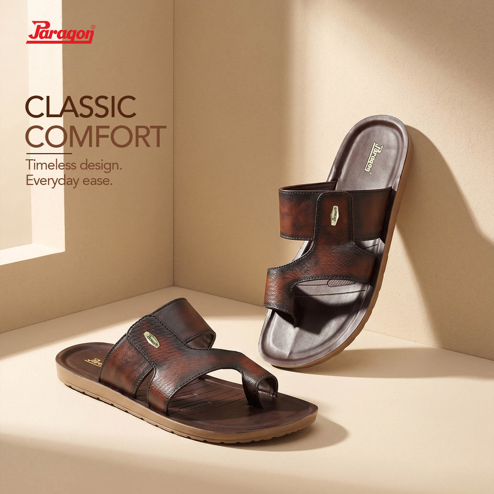 Paragon K2244G Men Sandals Comfort Cushion Sole Dailyuse Outdoor Slippers