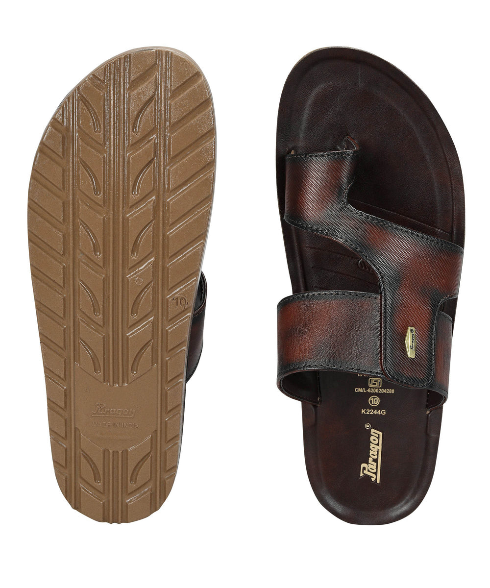 Paragon K2244G Men Sandals Comfort Cushion Sole Dailyuse Outdoor Slippers