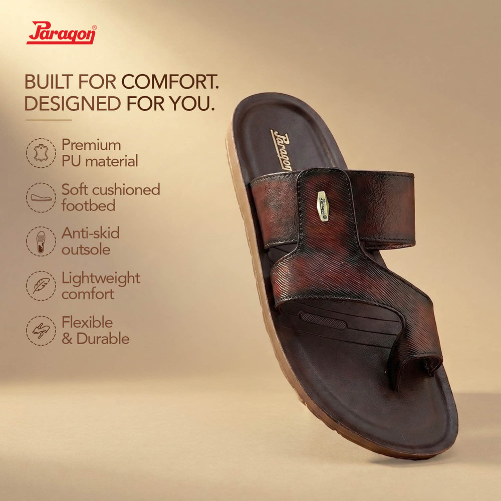 Paragon K2244G Men Sandals Comfort Cushion Sole Dailyuse Outdoor Slippers