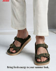Paragon Men Casual Comfort Sandals Toe Loop Lightweight Daily Outdoor Wear