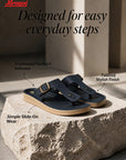 Paragon Men T Strap Sandals Comfortable Toe Post Lightweight for Daily Use