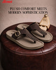 Paragon Men T Strap Sandals Comfortable Toe Post Lightweight for Daily Use