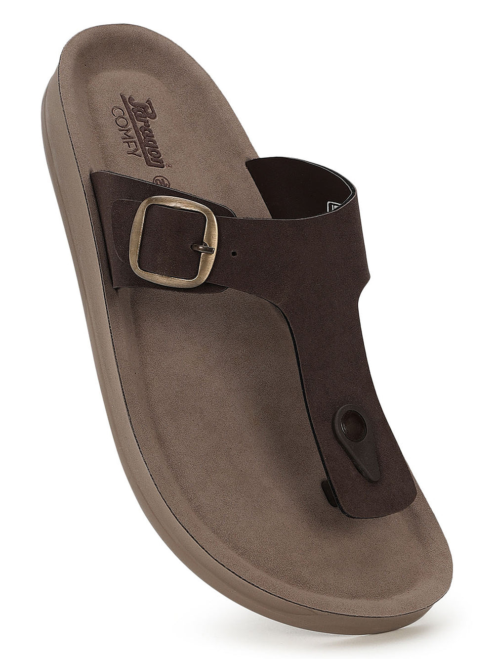 Paragon Men T Strap Sandals Comfortable Toe Post Lightweight for Daily Use