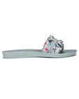 Paragon Women's Grey Sliders with Anti-skid Cushioned Sole for Everyday Use