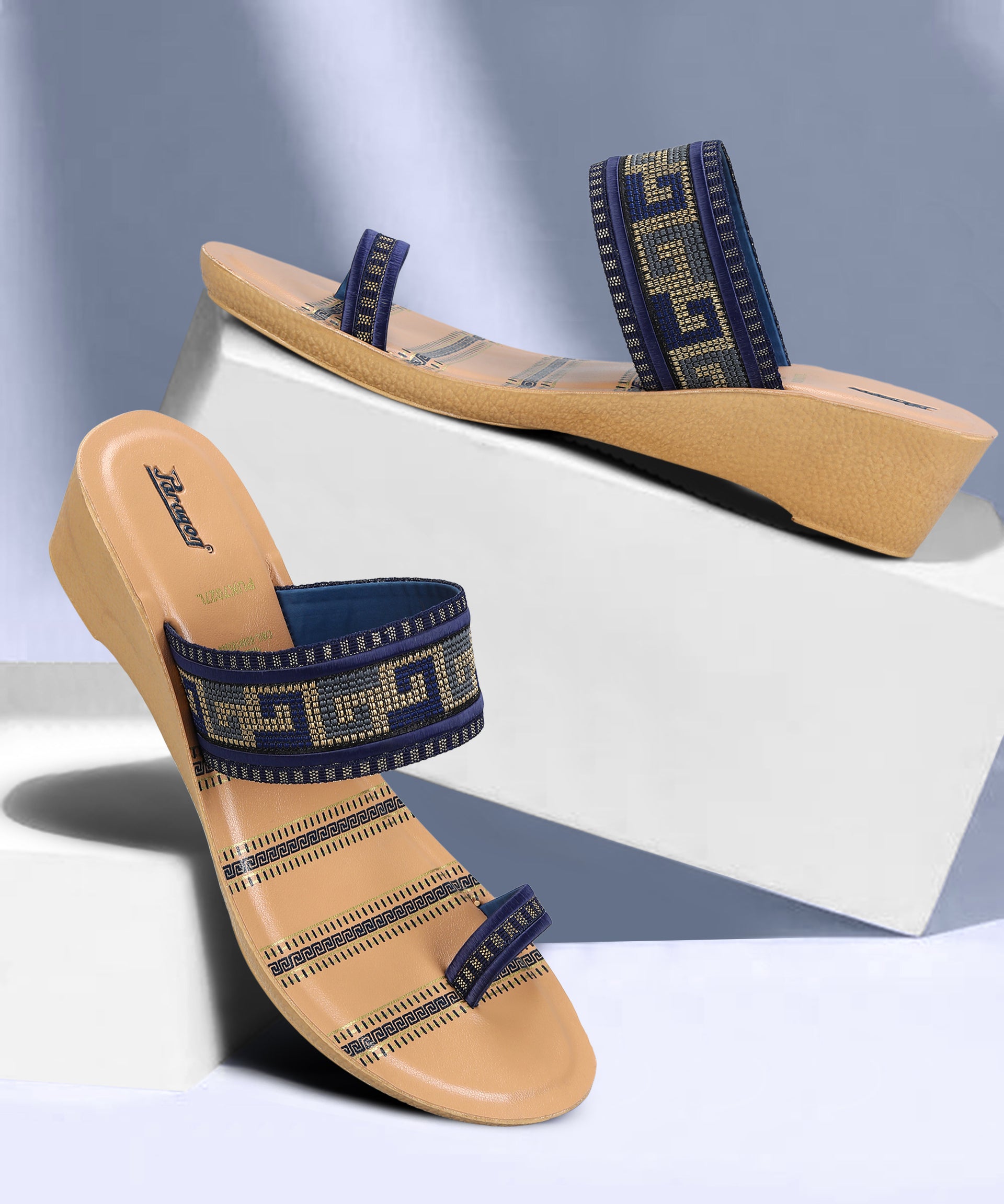 Paragon Women's Trendy Wedge Heel Sandals with Cushioned Sole and