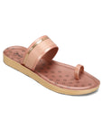 Paragon Women's Slip On Flat Pink Sandals | Durable Dailywear Sandals