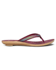 Paragon Women's Slip On Flat Maroon Sandals | Durable Dailywear Sandals