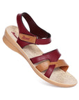 Paragon Women's Trendy Wedge Heel Sandals with Cushioned Sole and Sturdy Construction for Everyday Use