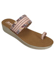 Paragon Women’s Slip-On Flat Sandals | Lightweight Sandals with Cushioned Footbed & Strong Grip Sole