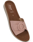 Paragon Women Flat Sandals Comfortable Wide Strap Stylish for Daily Use
