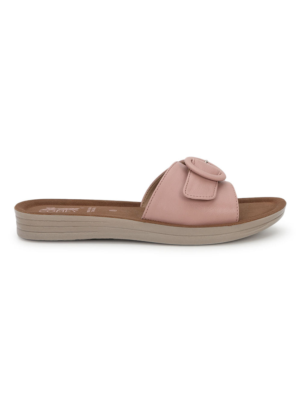 Paragon Women Flat Sandals Comfortable Wide Strap Stylish for Daily Use