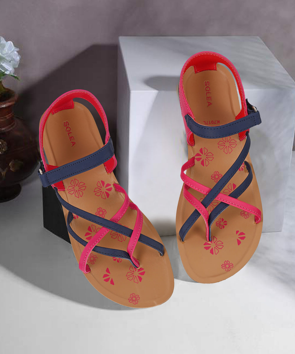 Paragon PUK7017L Women Sandals | Casual &amp; Formal Sandals | Stylish, Comfortable &amp; Durable | For Daily &amp; Occasion Wear