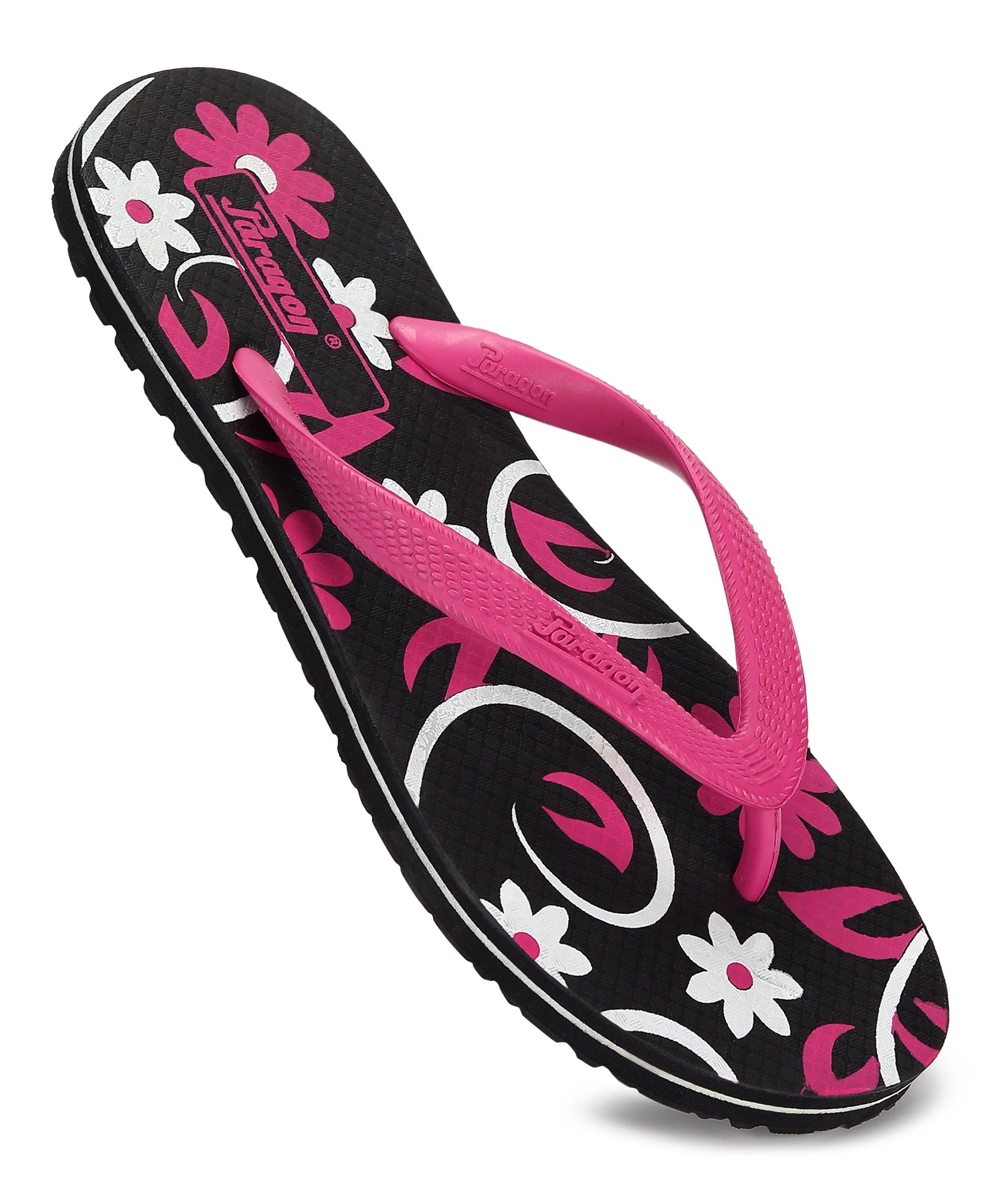 Paragon HWK3737L Women Stylish Lightweight Flipflops | Comfortable with Anti skid soles | Casual &amp; Trendy Slippers | Indoor &amp; Outdoor