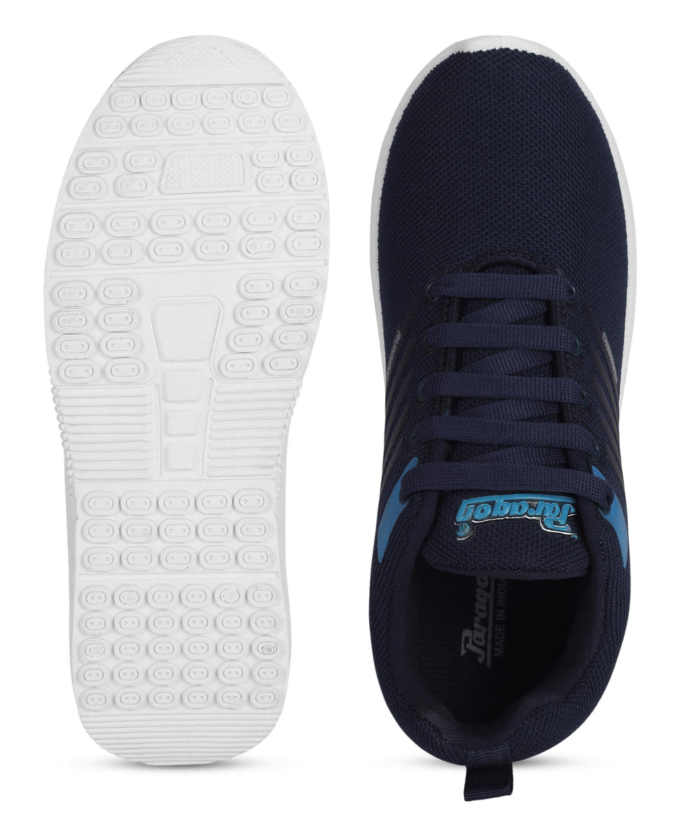 Paragon K1014G Men Casual Shoes | Stylish Walking Outdoor Shoes for Everyday Wear | Smart &amp; Trendy Design  | Comfortable Cushioned Soles White