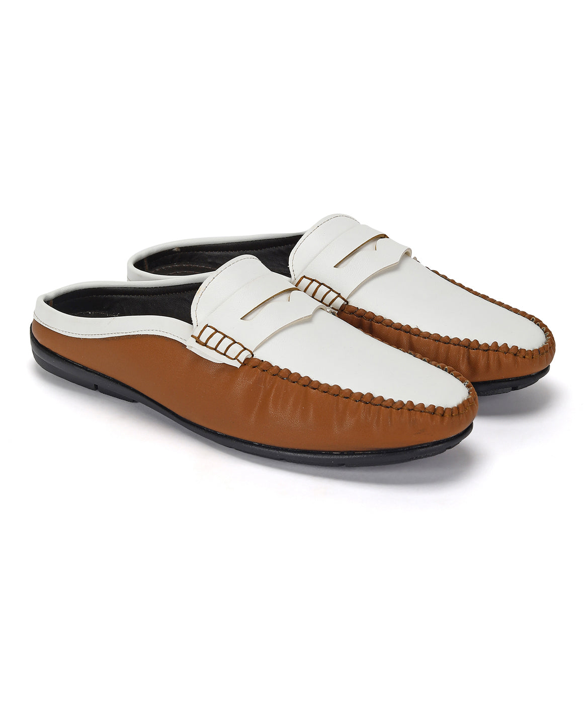 Paragon K1030G Men Mules with Sturdy &amp; Fashionable Construction and Comfortable Sole for All-Day Comfort