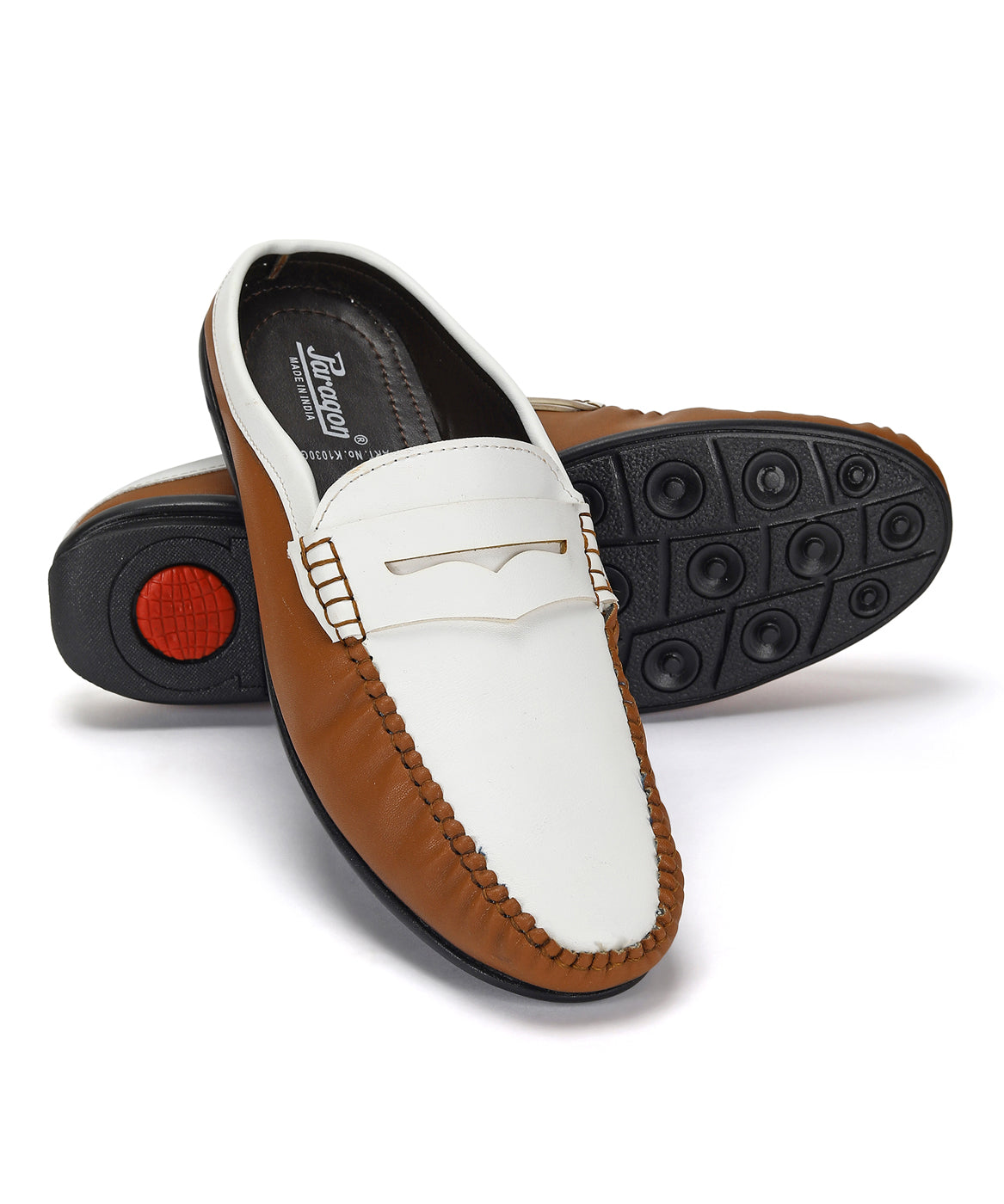 Paragon K1030G Men Mules with Sturdy &amp; Fashionable Construction and Comfortable Sole for All-Day Comfort