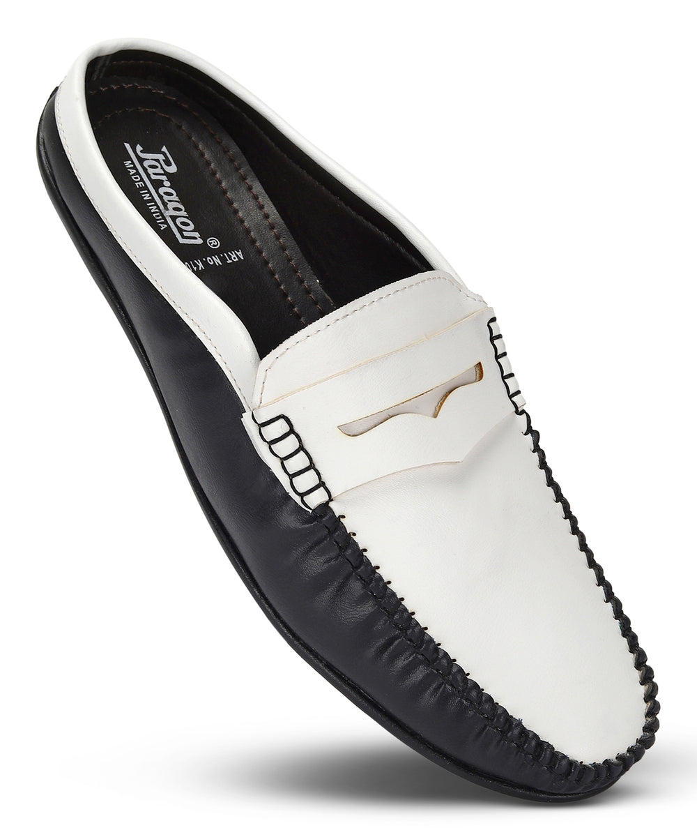 Paragon K1030G Men Mules with Sturdy &amp; Fashionable Construction and Comfortable Sole for All-Day Comfort