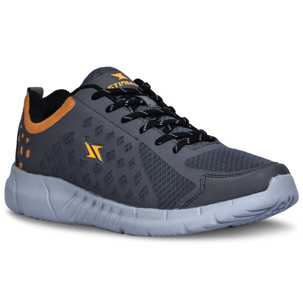 Paragon K1215G Men Casual Shoes | Stylish Walking Outdoor Shoes for Everyday Wear | Smart &amp; Trendy Design  | Comfortable Cushioned Soles Grey