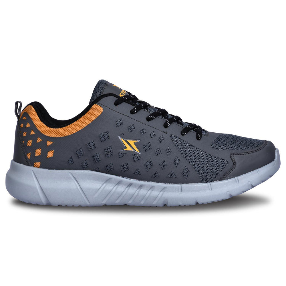 Paragon K1215G Men Casual Shoes | Stylish Walking Outdoor Shoes for Everyday Wear | Smart &amp; Trendy Design  | Comfortable Cushioned Soles Grey