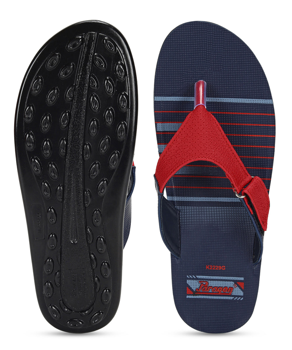 Paragon PUK2229G Men Stylish Lightweight Flipflops | Comfortable soles| Casual &amp; Trendy Slippers | Indoor &amp; Outdoor