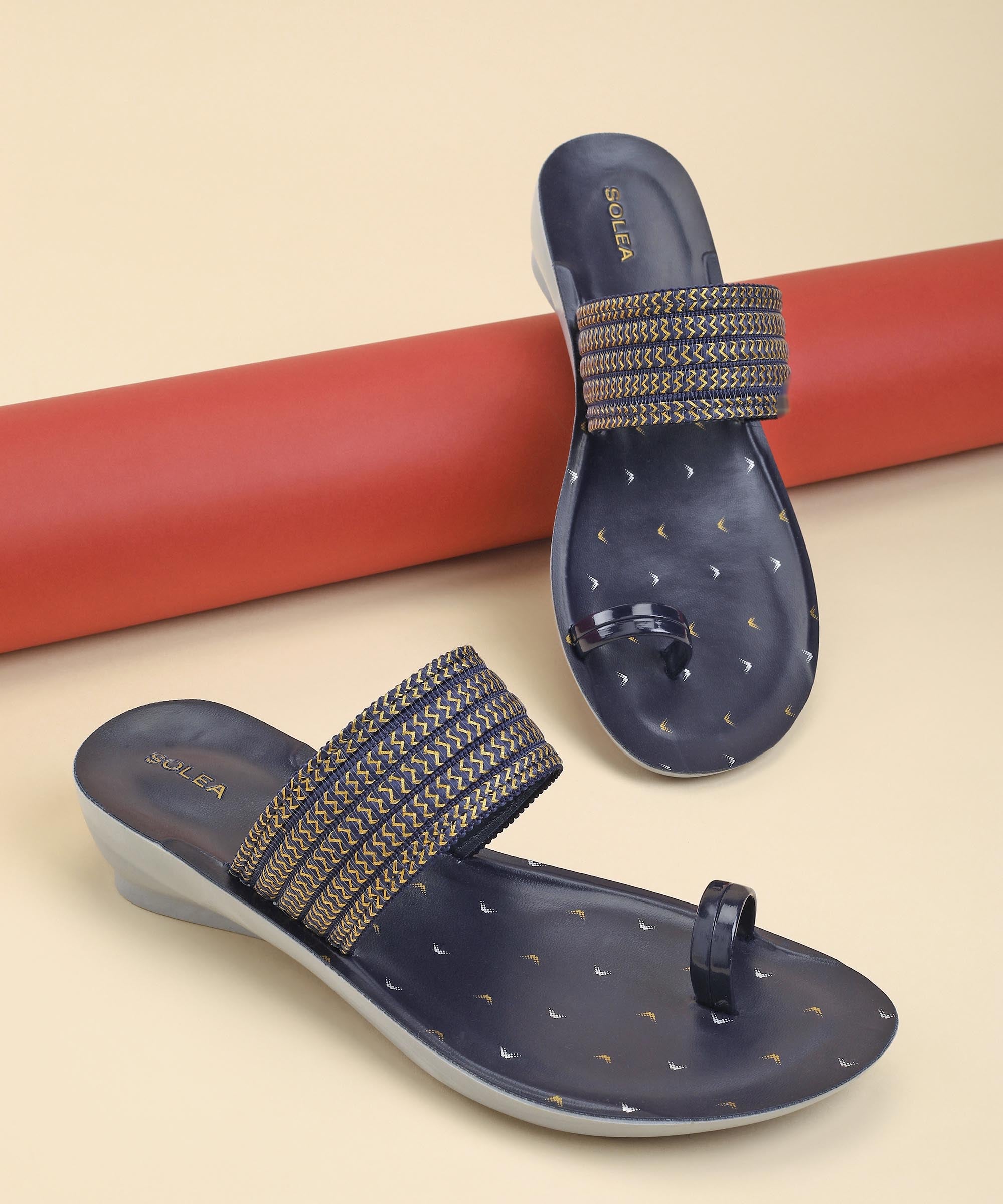 Paragon PUK7014L Women Sandals | Casual &amp; Formal Sandals | Stylish, Comfortable &amp; Durable | For Daily &amp; Occasion Wear