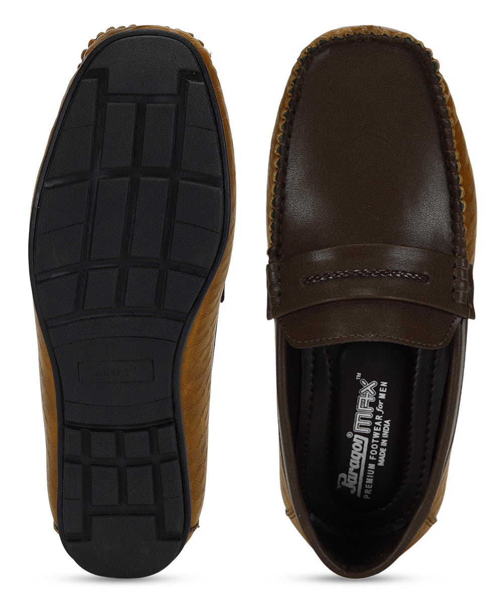 Paragon K11237G Men Loafers | Stylish Walking Outdoor Shoes | Daily &amp; Occasion Wear | Smart &amp; Trendy | Comfortable Cushioned Soles