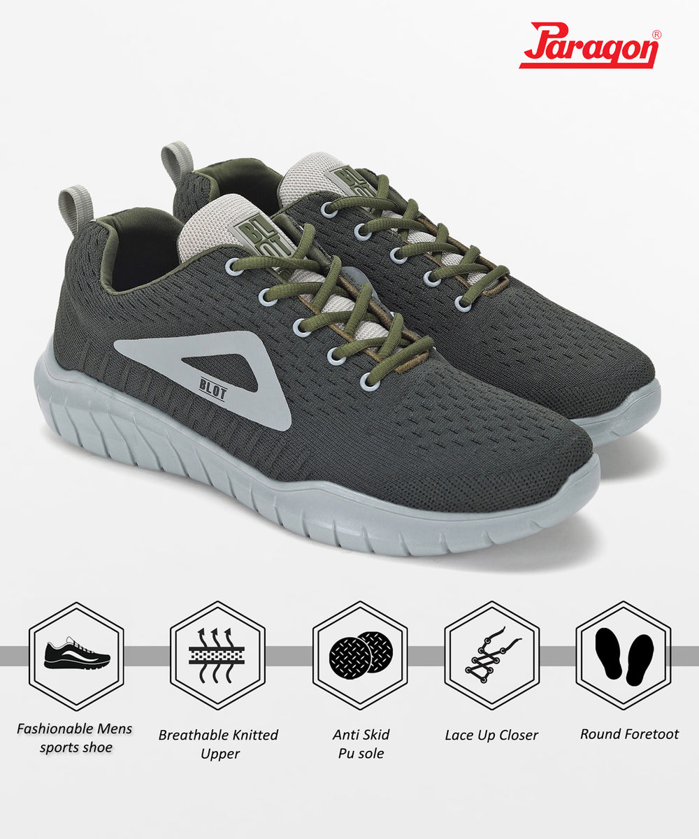 Paragon PUK1230G Men Casual Shoes | Stylish Walking Outdoor Shoes | Daily &amp; Occasion Wear | Smart &amp; Trendy | Comfortable Cushioned Soles