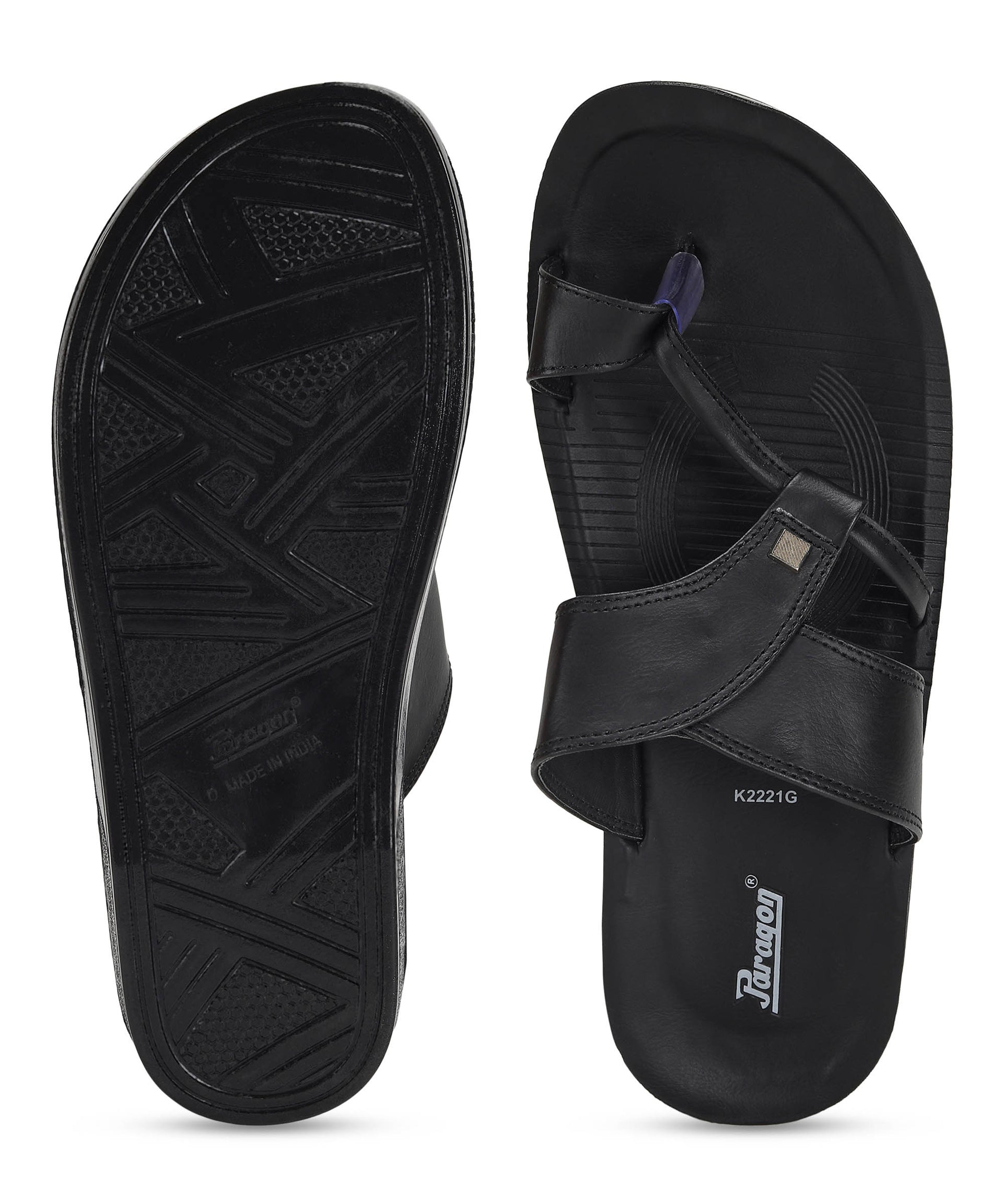 Paragon PUK2221G  Men Stylish Sandals | Comfortable Sandals for Daily Outdoor Use | Casual Formal Sandals with Cushioned Soles