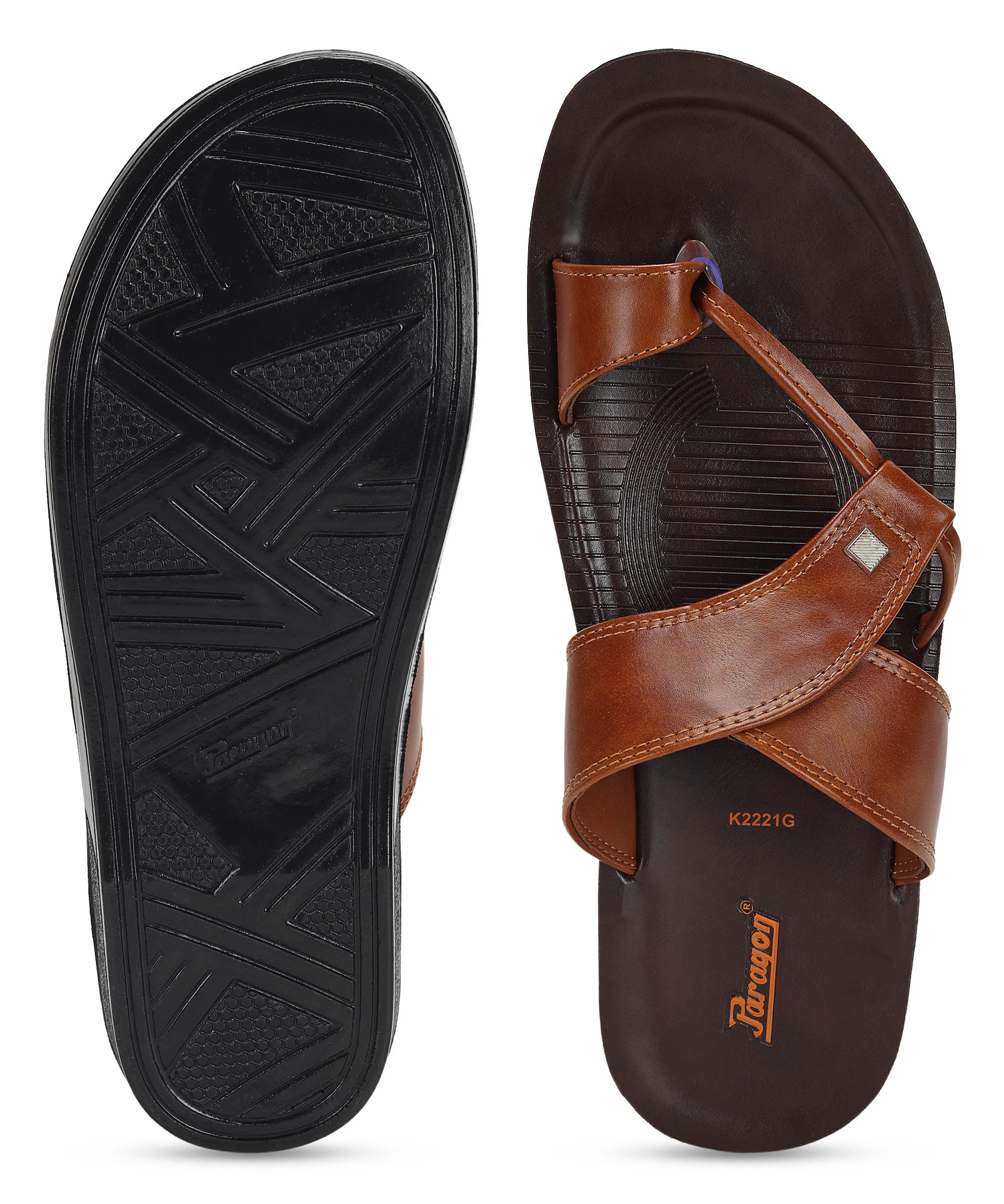 Paragon PU9601G Stylish Lightweight Daily Durable Comfortable Formal  Casuals Men Brown Sports Sandals - Buy Paragon PU9601G Stylish Lightweight  Daily Durable Comfortable Formal Casuals Men Brown Sports Sandals Online at  Best Price -