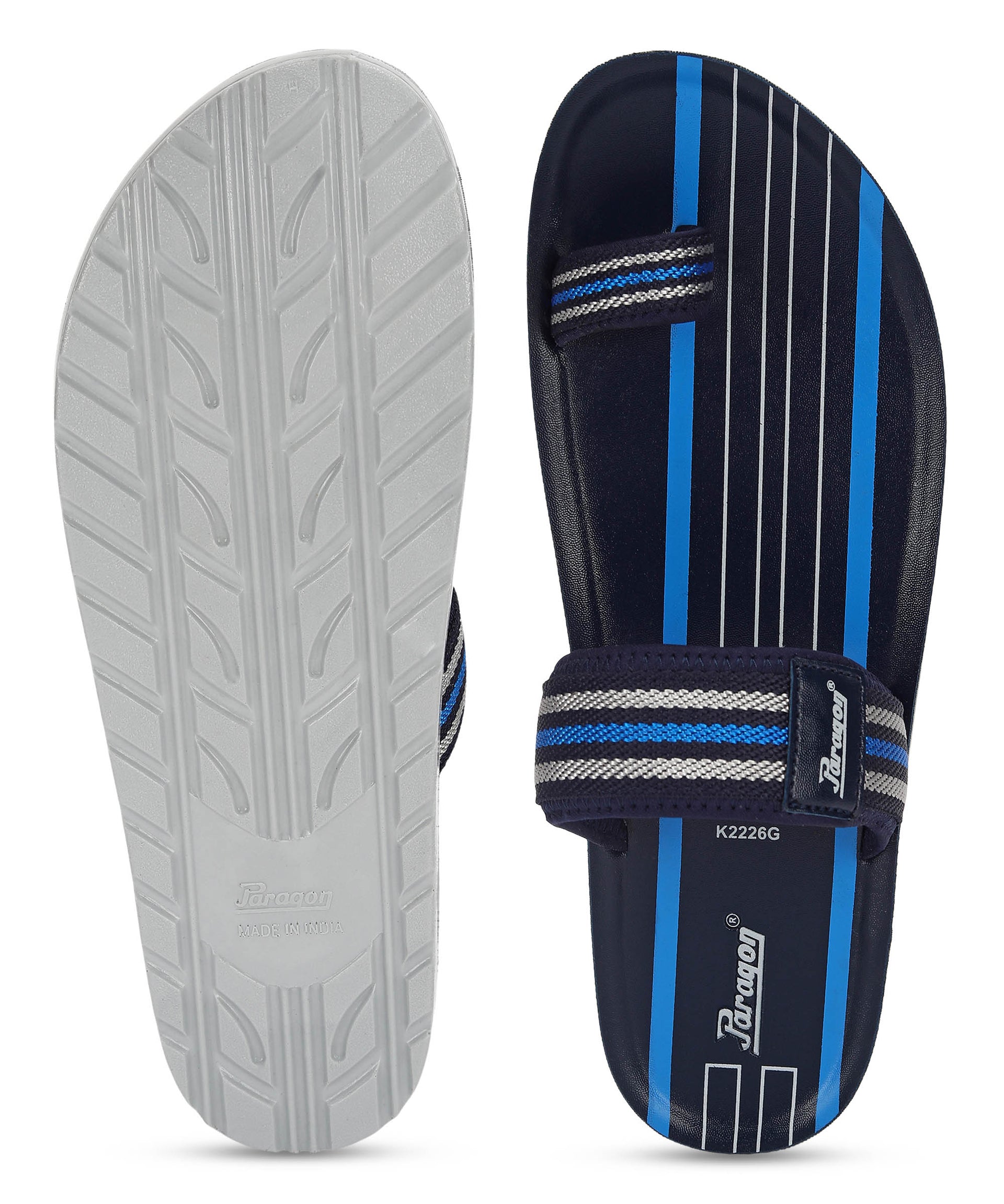 Paragon PUK2226G Men Stylish Lightweight Flipflops | Comfortable with Anti skid soles | Casual &amp; Trendy Slippers | Indoor &amp; Outdoor