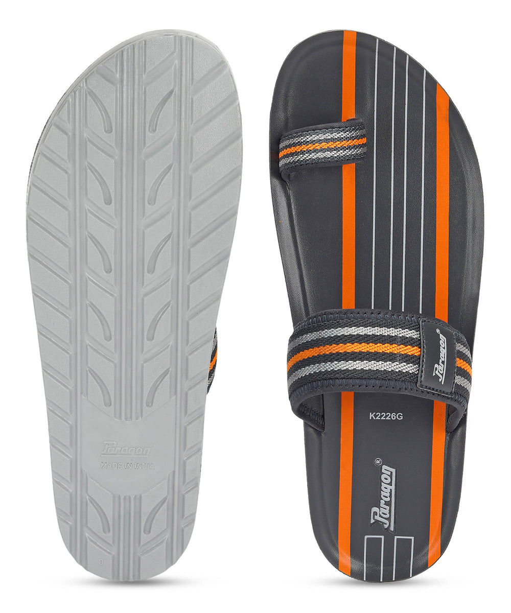 Paragon PUK2226G Men Stylish Lightweight Flipflops | Comfortable soles| Casual &amp; Trendy Slippers | Indoor &amp; Outdoor