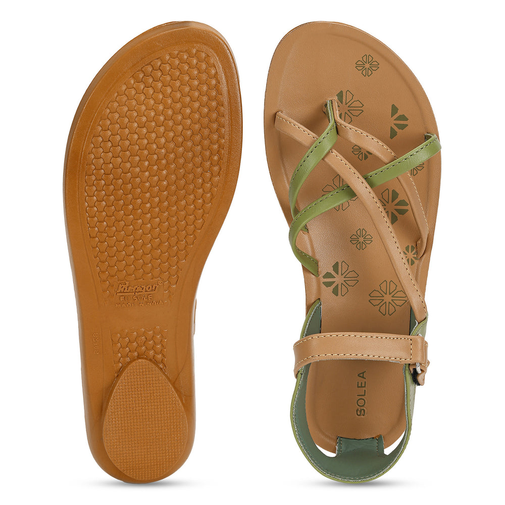Paragon PUK7017L Women Sandals | Casual &amp; Formal Sandals | Stylish, Comfortable &amp; Durable | For Daily &amp; Occasion Wear