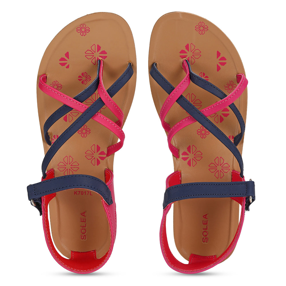 Paragon PUK7017L Women Sandals | Casual &amp; Formal Sandals | Stylish, Comfortable &amp; Durable | For Daily &amp; Occasion Wear