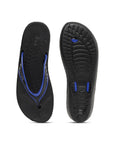 Women's Paralite Black-Blue Flip-Flops