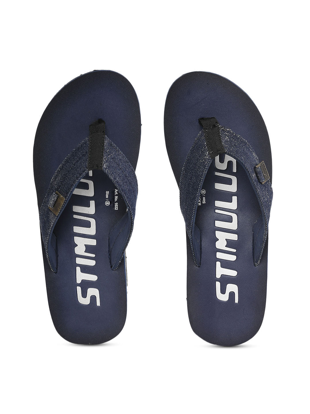 Men&#39;s Stimulus Blue Flip Flops