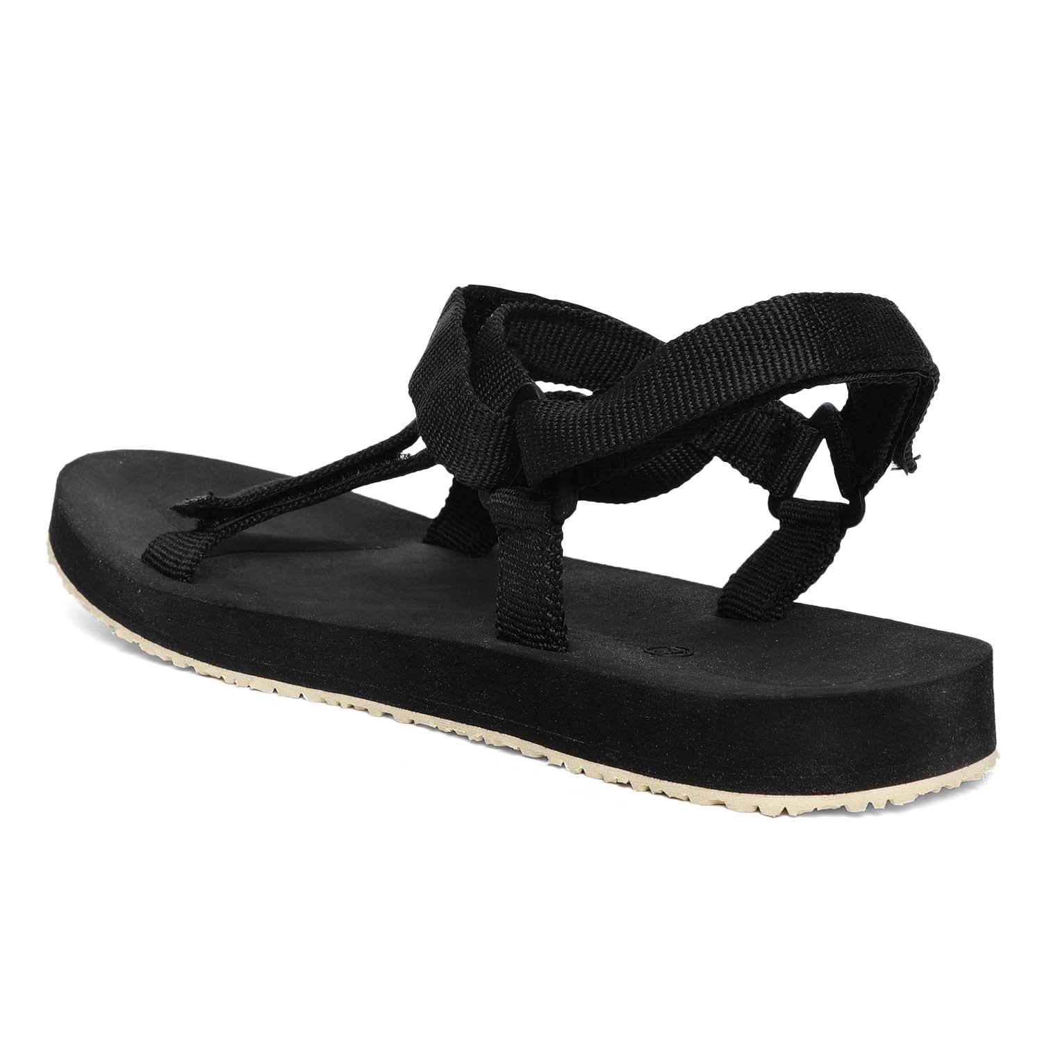 Men&#39;s Stimulus Black Formal Sandals