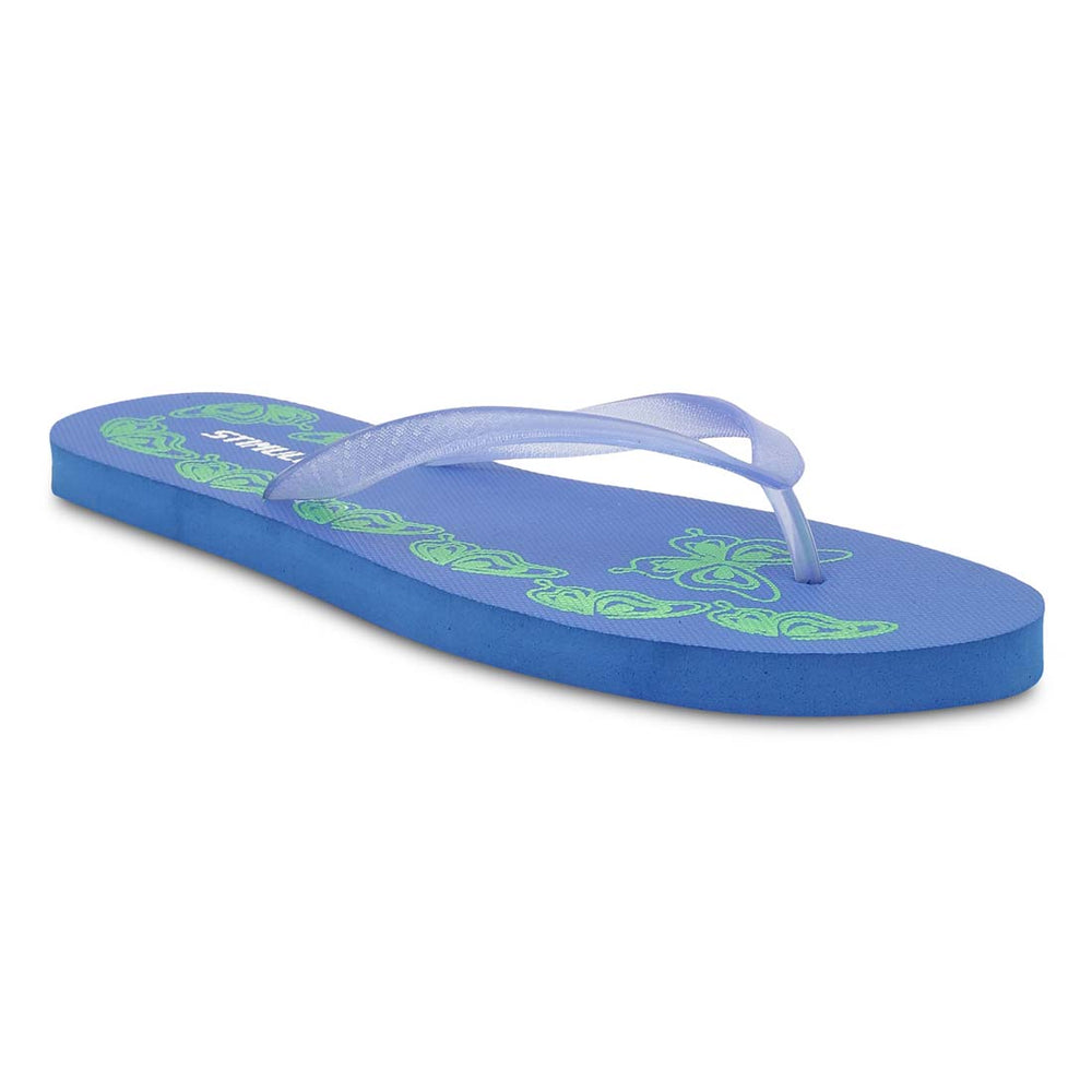 Women's Blue Stimulus  Flip Flops