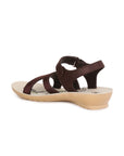 Kids P-Toes Brown Sandal