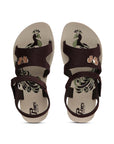 Kids P-Toes Brown Sandal