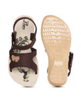 Kids P-Toes Brown Sandal