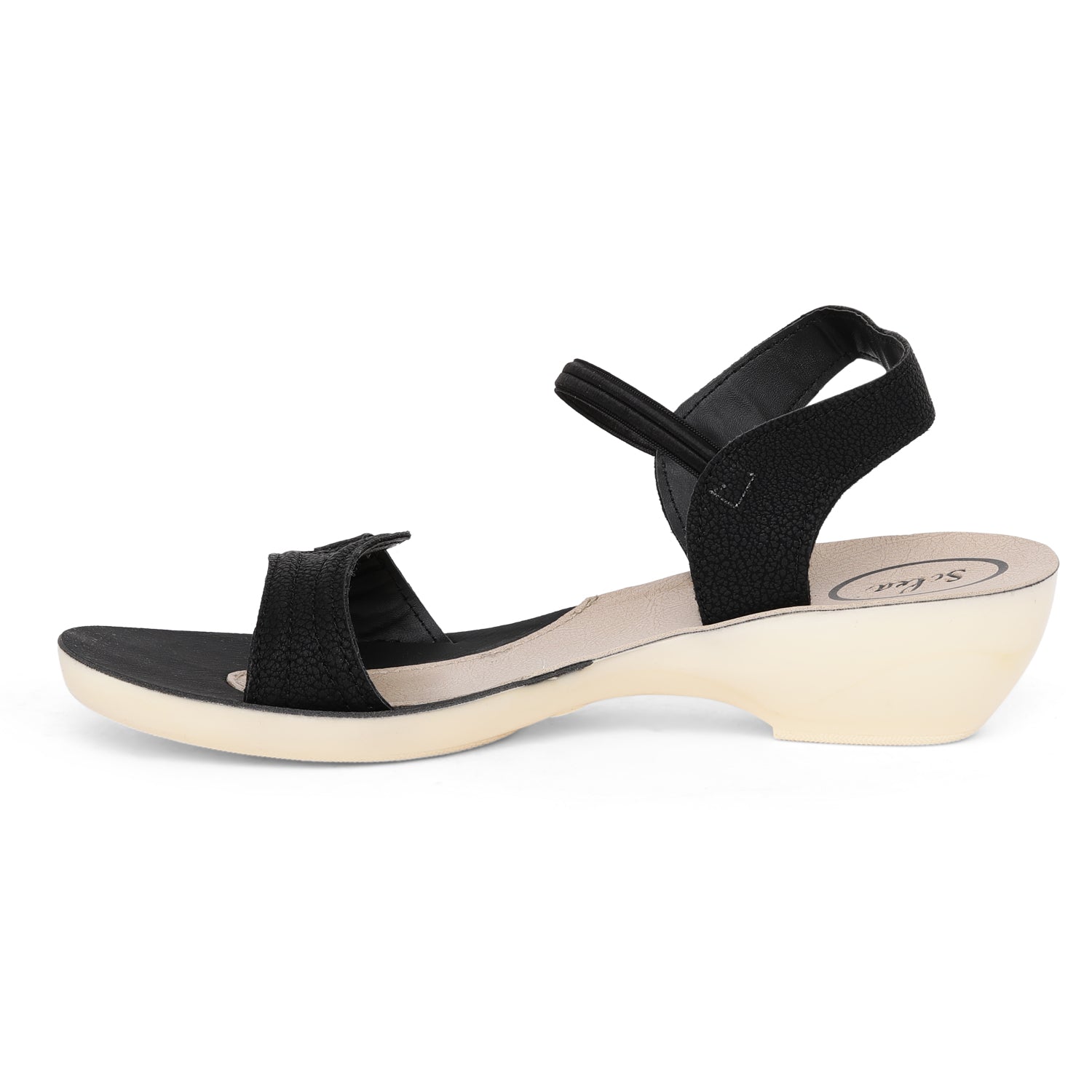 Women's Solea Black Sandals – Paragon Footwear