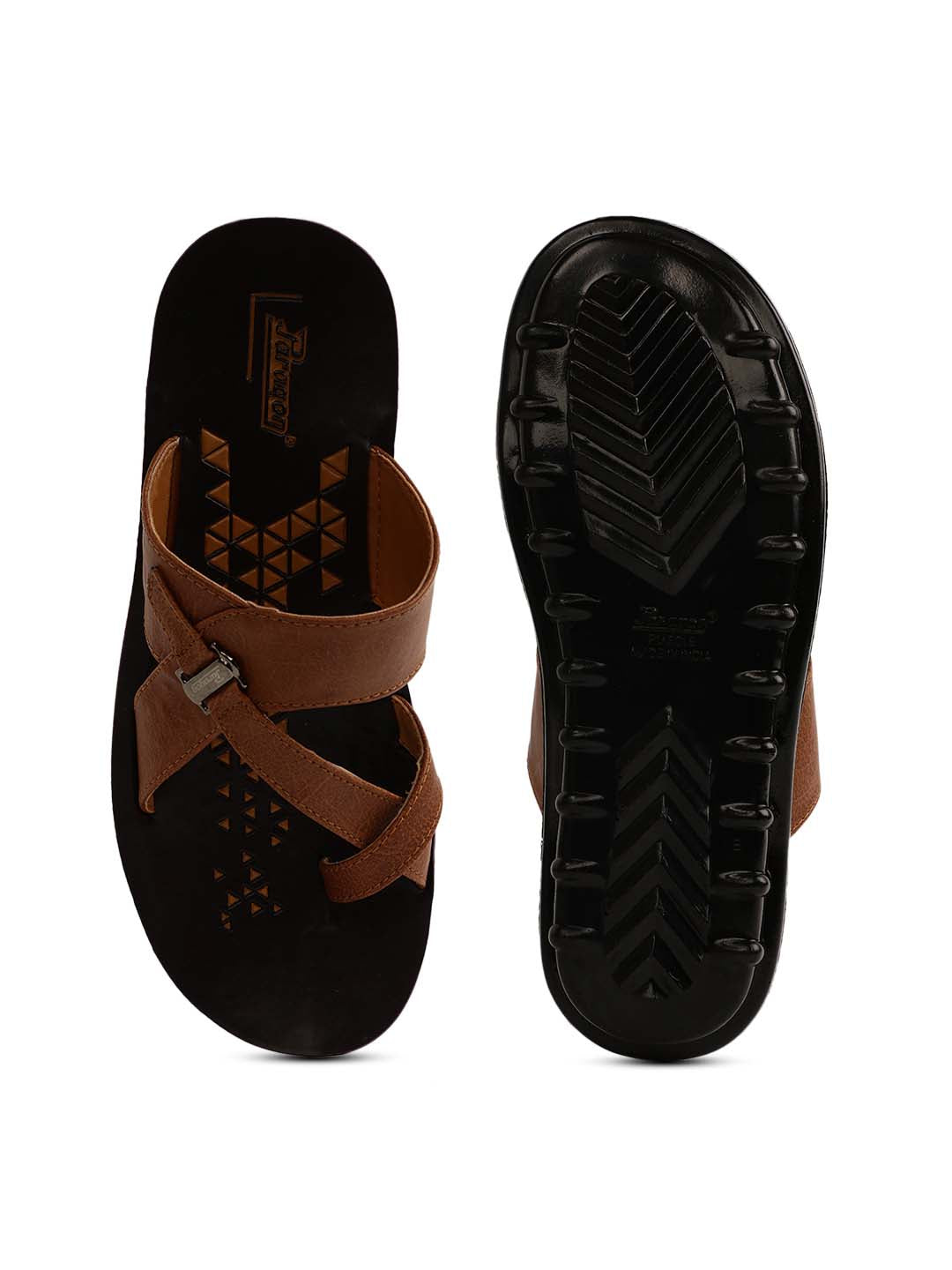 Paragon PU6883G Men Stylish Sandals | Comfortable Sandals for Daily Outdoor Use | Casual Formal Sandals with Cushioned Soles