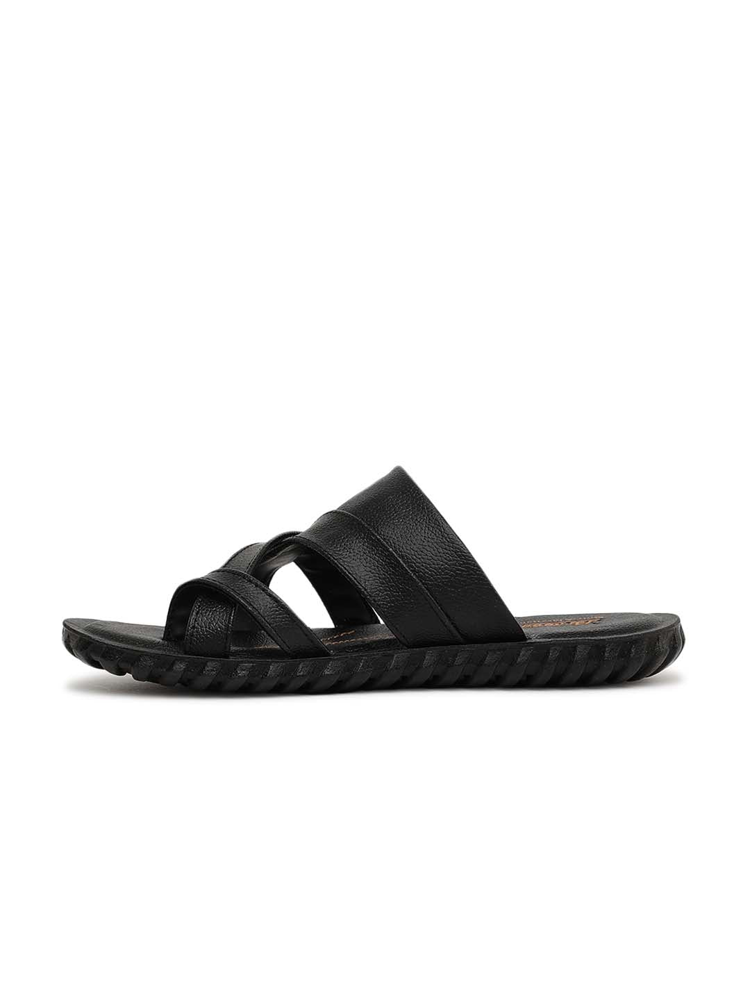 Men&#39;s Vertex Black Sandal