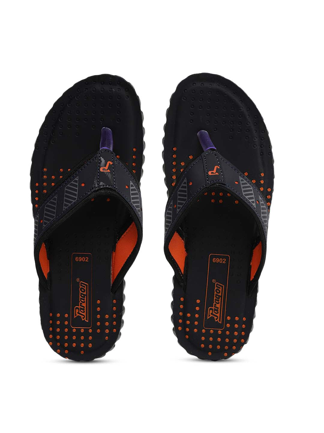 Paragon PU6902G Men Stylish Lightweight Flipflops | Comfortable with Anti skid soles | Casual &amp; Trendy Slippers | Indoor &amp; Outdoor