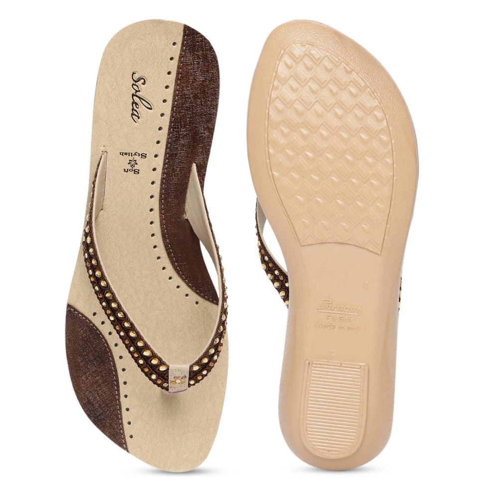 Women's Brown Solea Flip-Flop