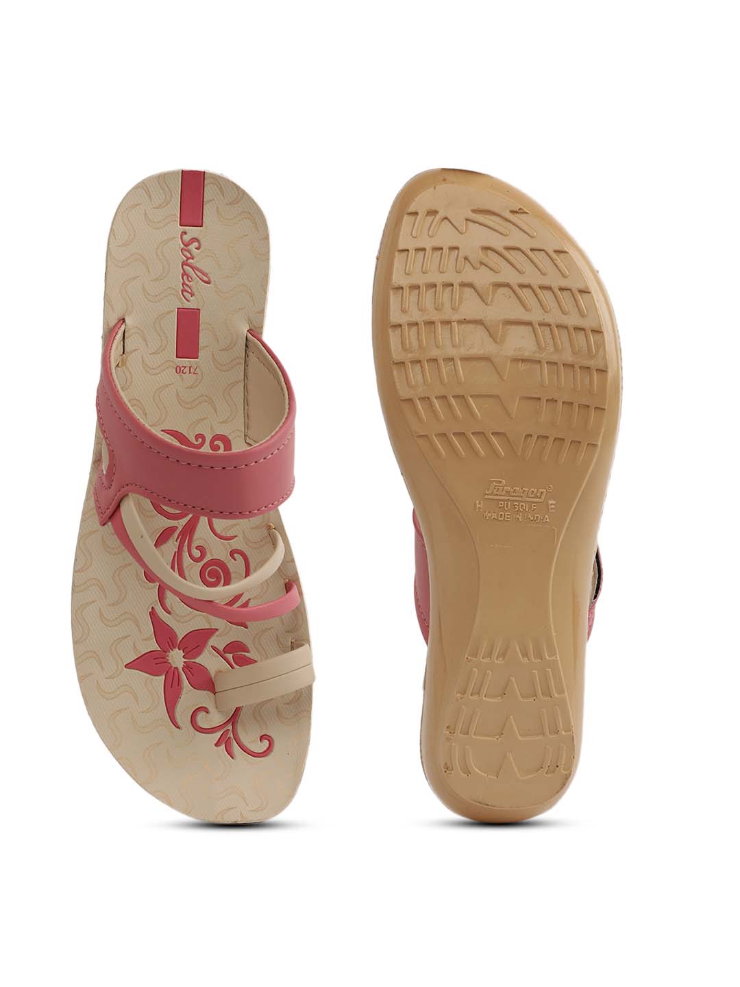 Paragon PU7120L Women Sandals | Casual &amp; Formal Sandals | Stylish, Comfortable &amp; Durable | For Daily &amp; Occasion Wear